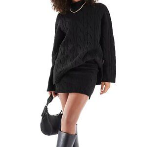 Freshman 1996 Pull On Knit Mini Skirt Black XS